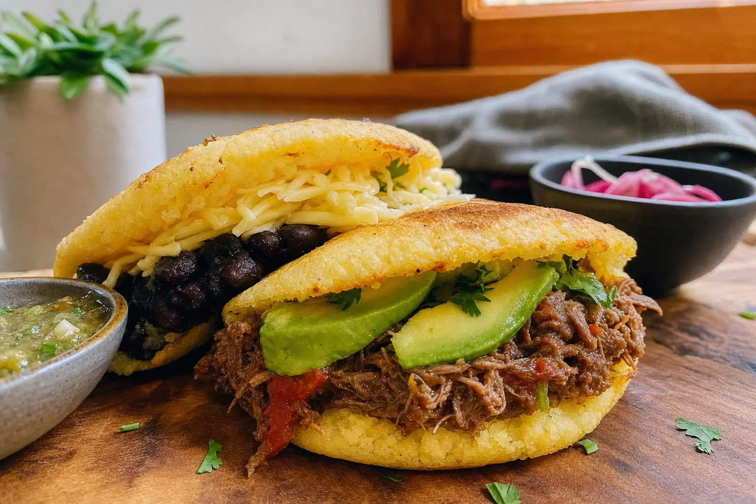 Arepas: Venezuelan arepas with masarepa — Lunch & light meals recipe | Afoodrink