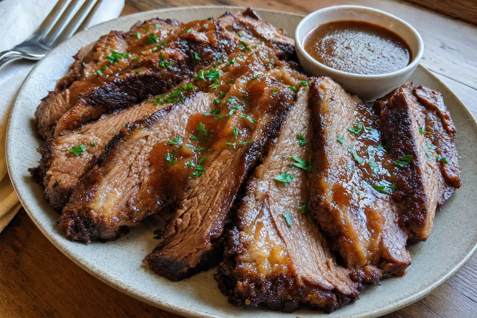 Oven-Braised Beef Brisket: Jewish-style braised brisket — Main Course recipe | Afoodrink
