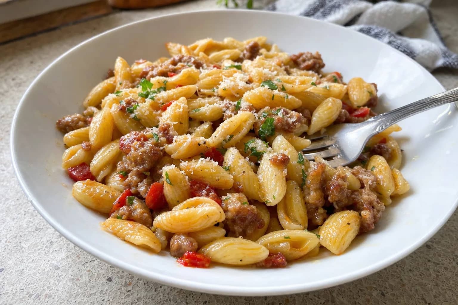 Homemade Ricotta Cavatelli with Tomato Basil Sauce: cavatelli pasta with tomato sauce — Pasta Recipes recipe
