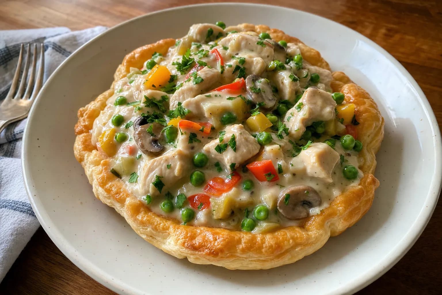 Chicken à la King: chicken a la king — Dinner recipe | Afoodrink