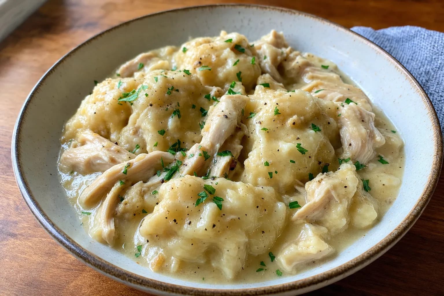 Chicken and Dumplings: easy homemade chicken and dumplings — Dinner recipe | Afoodrink