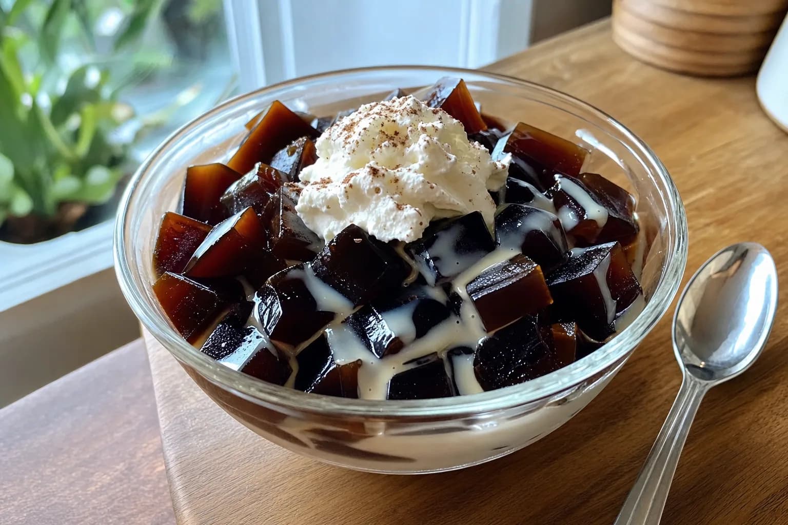 Coffee Jelly: easy coffee jelly with gelatin — Desserts recipe | Afoodrink