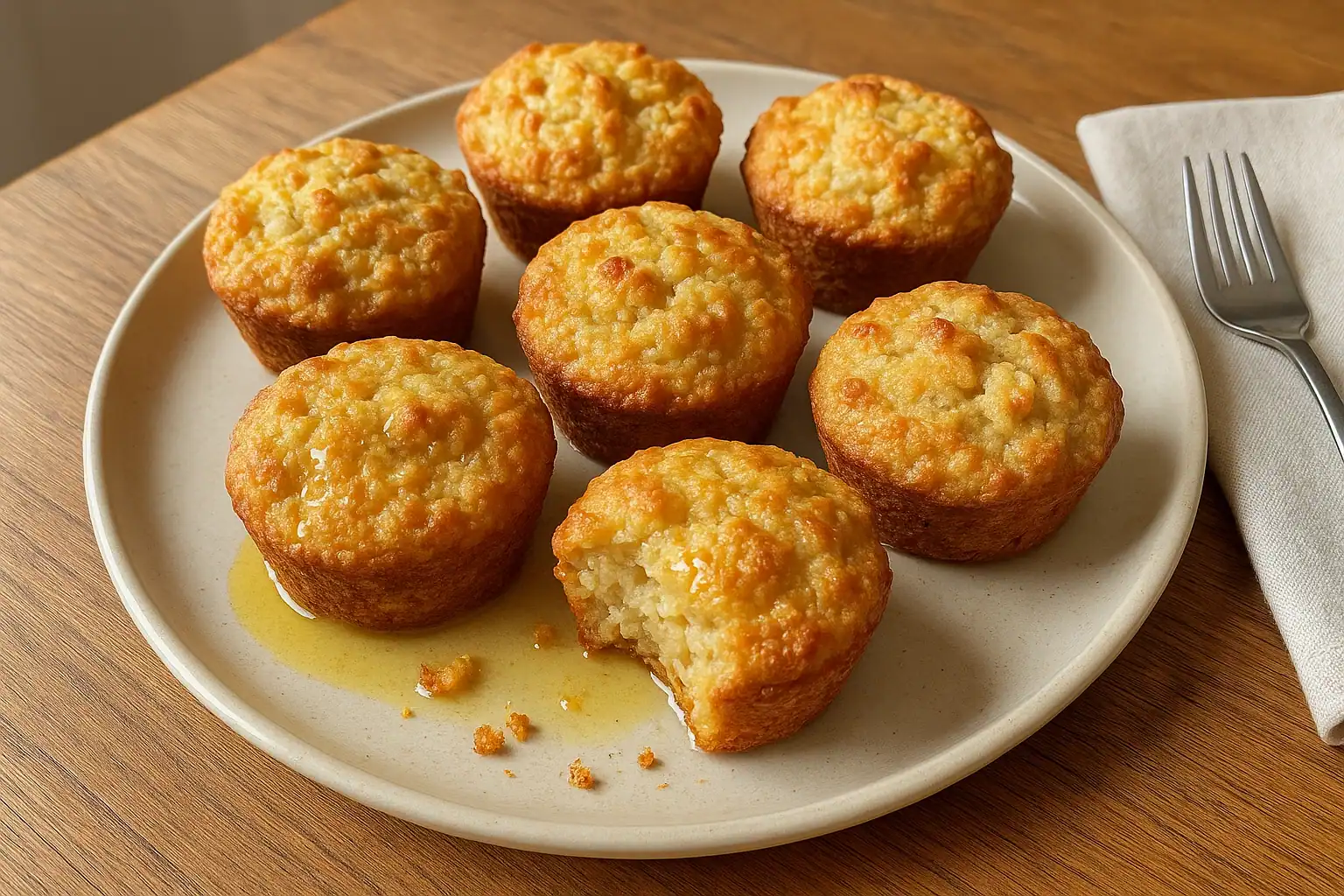 Cottage Cheese Muffins: savory muffins — Snacks recipe | Afoodrink