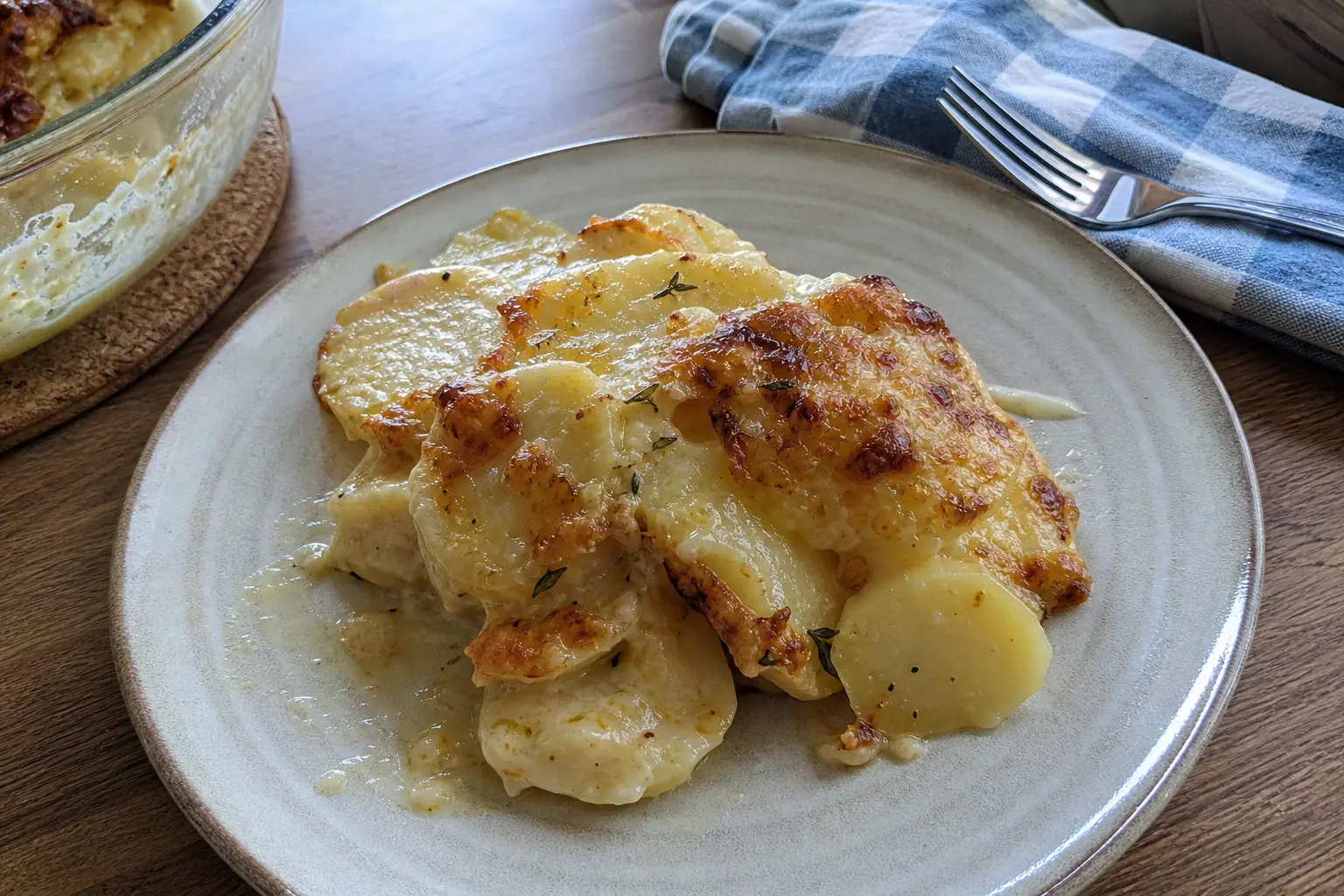 Creamy Potato Gratin: French potato dish — Dinner recipe | Afoodrink