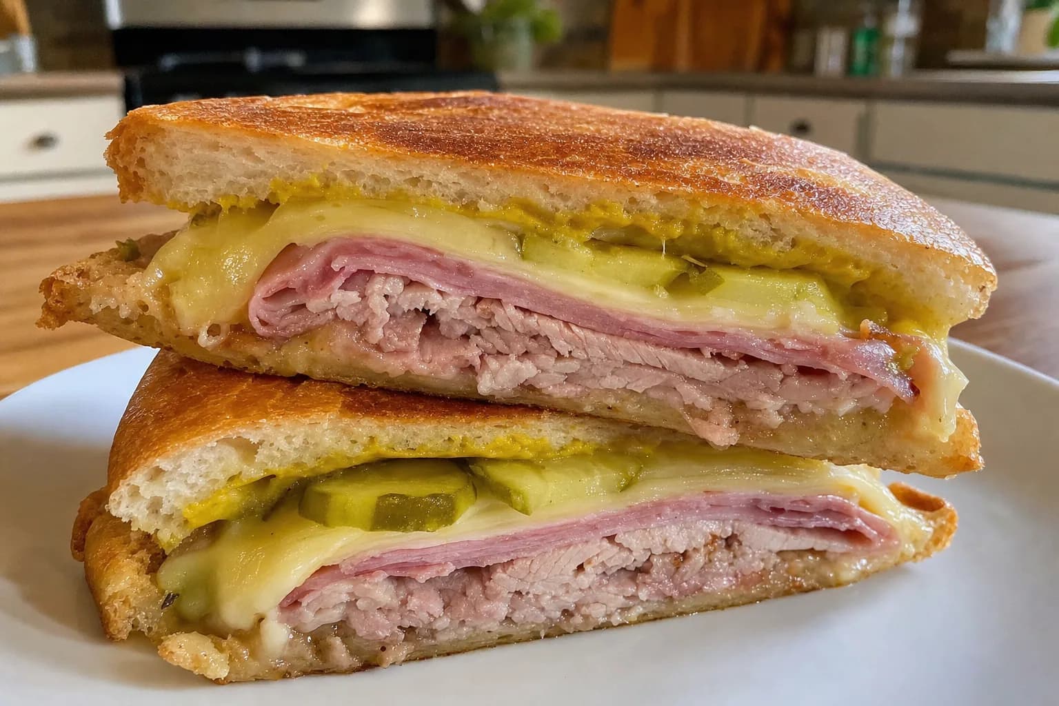 Cuban Sandwich: pressed Cuban sandwich at home — Lunch & light meals recipe | Afoodrink