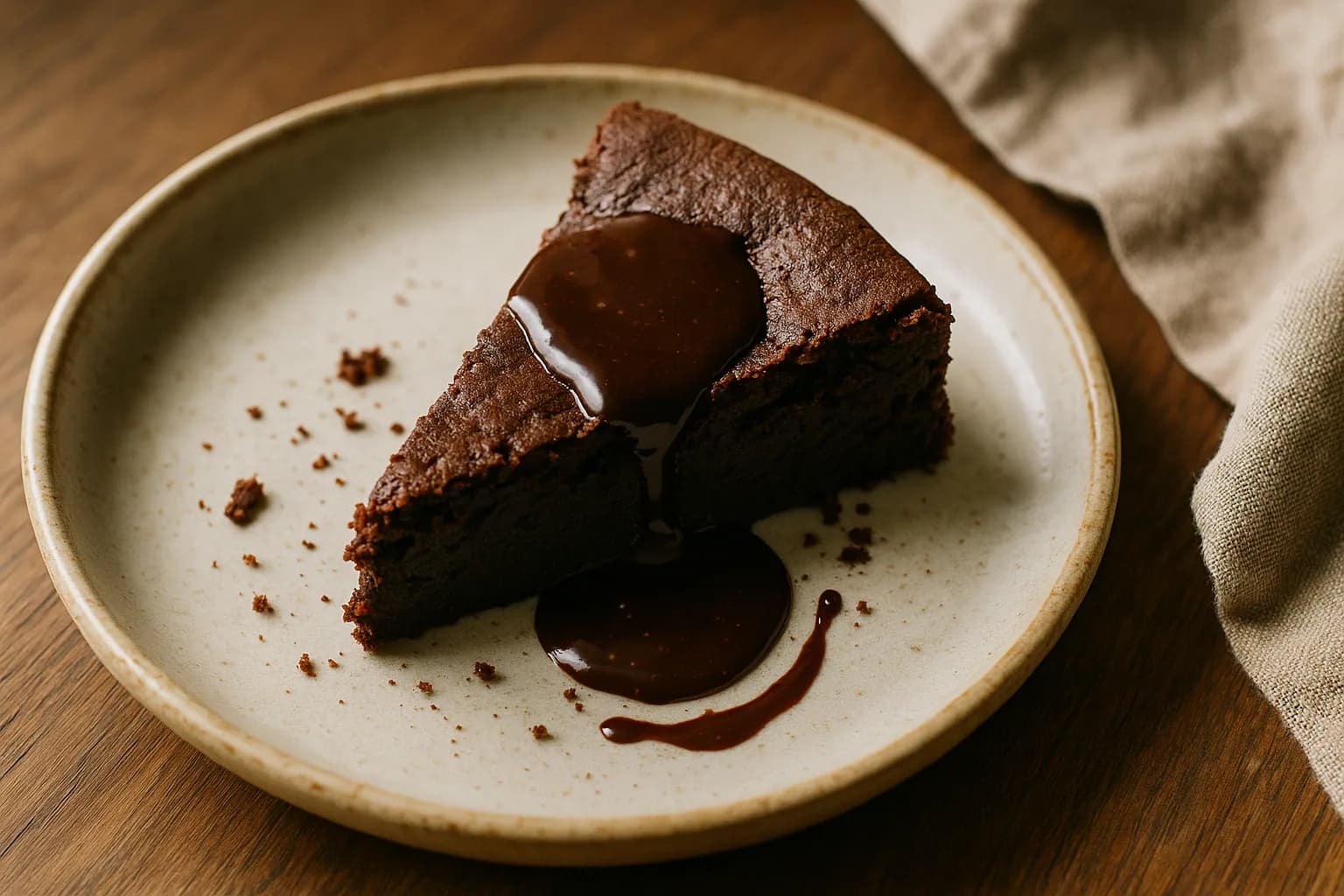 Flourless Chocolate Cake: gluten-free dessert — Desserts recipe | Afoodrink