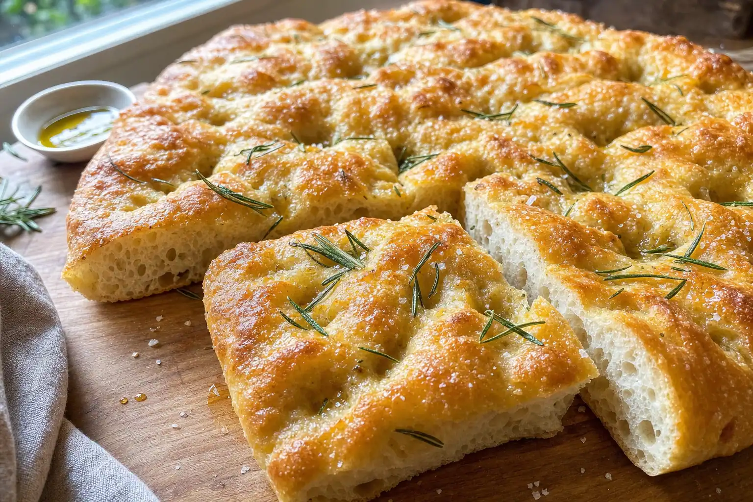 Focaccia: easy Italian focaccia bread — Snacks recipe | Afoodrink