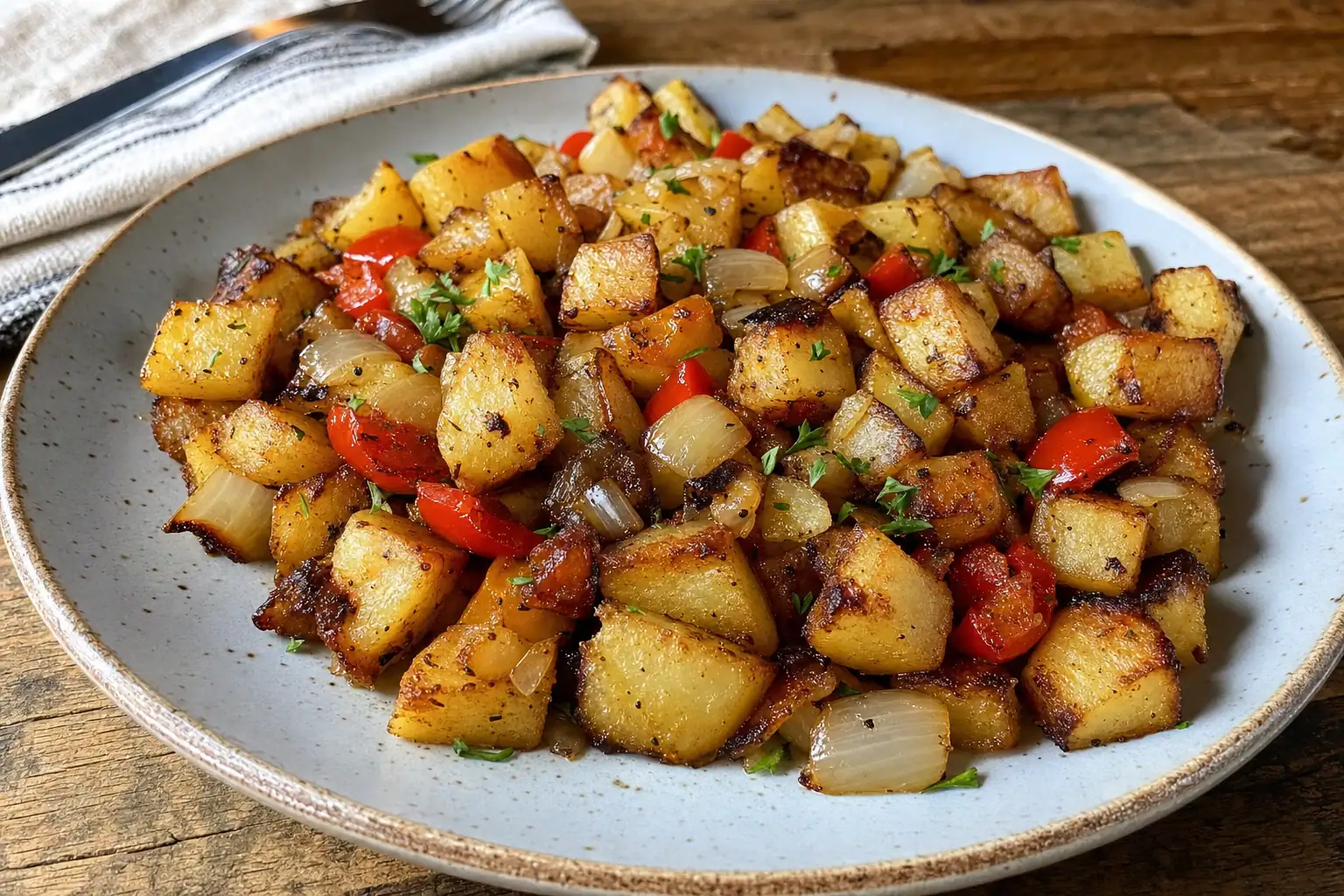 Home Fries: breakfast potatoes — Breakfast recipe | Afoodrink
