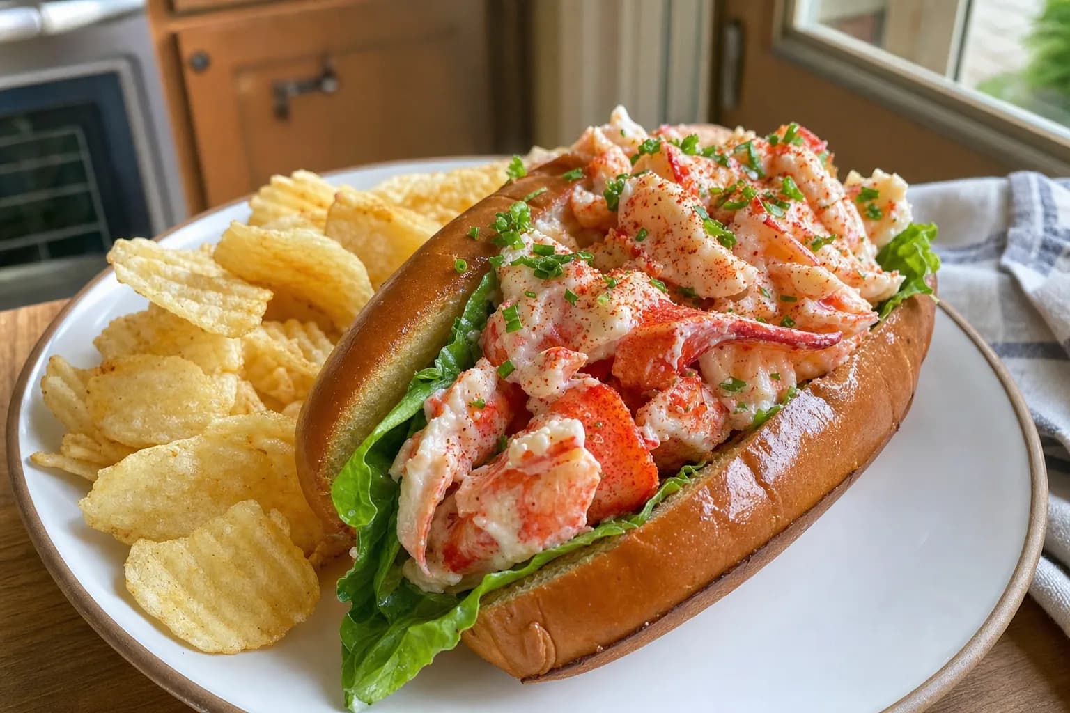 Classic Lobster Roll: Maine-style lobster roll with mayo — Lunch & light meals recipe | Afoodrink