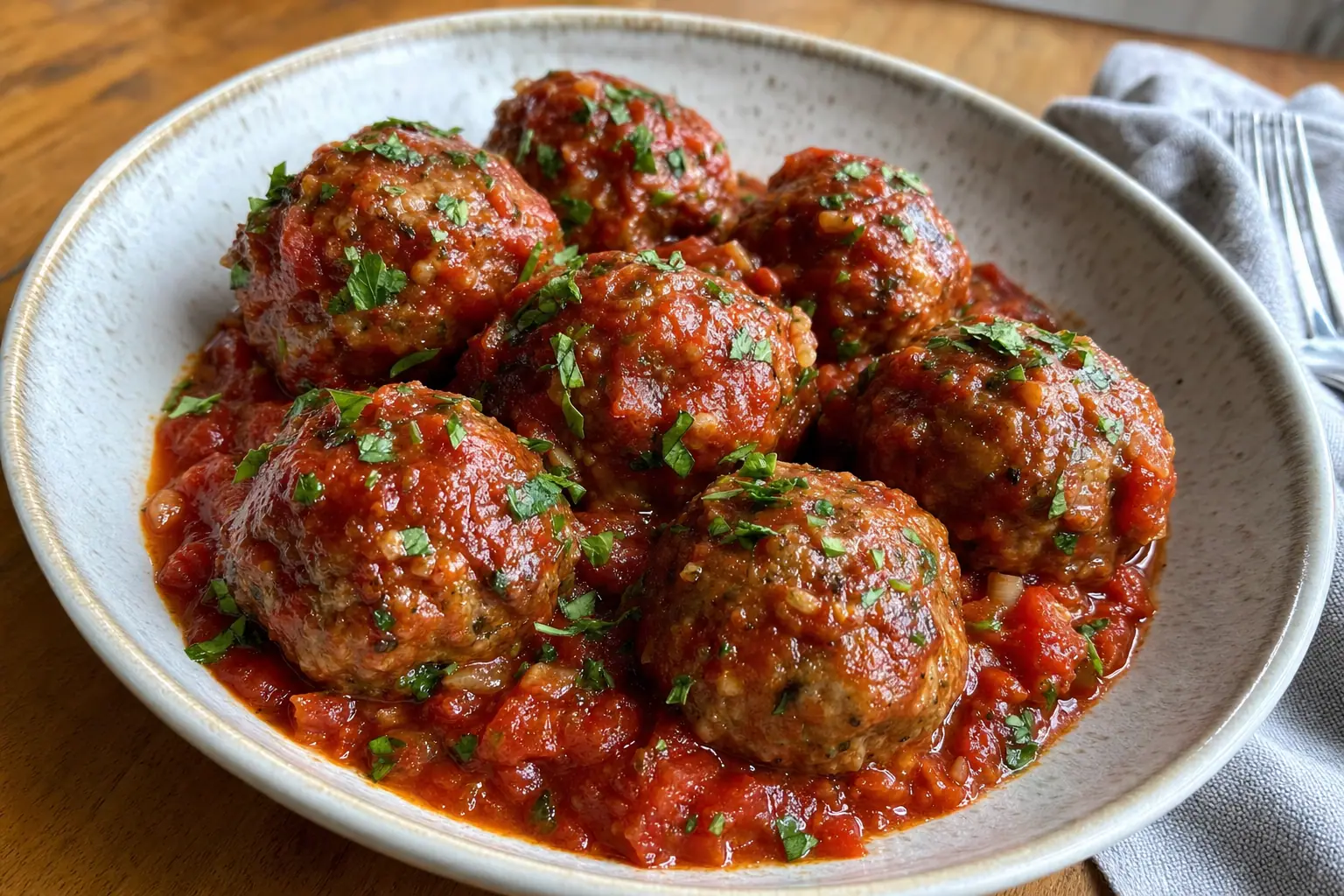 Classic Meatballs in Tomato Sauce: easy homemade meatballs — Dinner recipe | Afoodrink