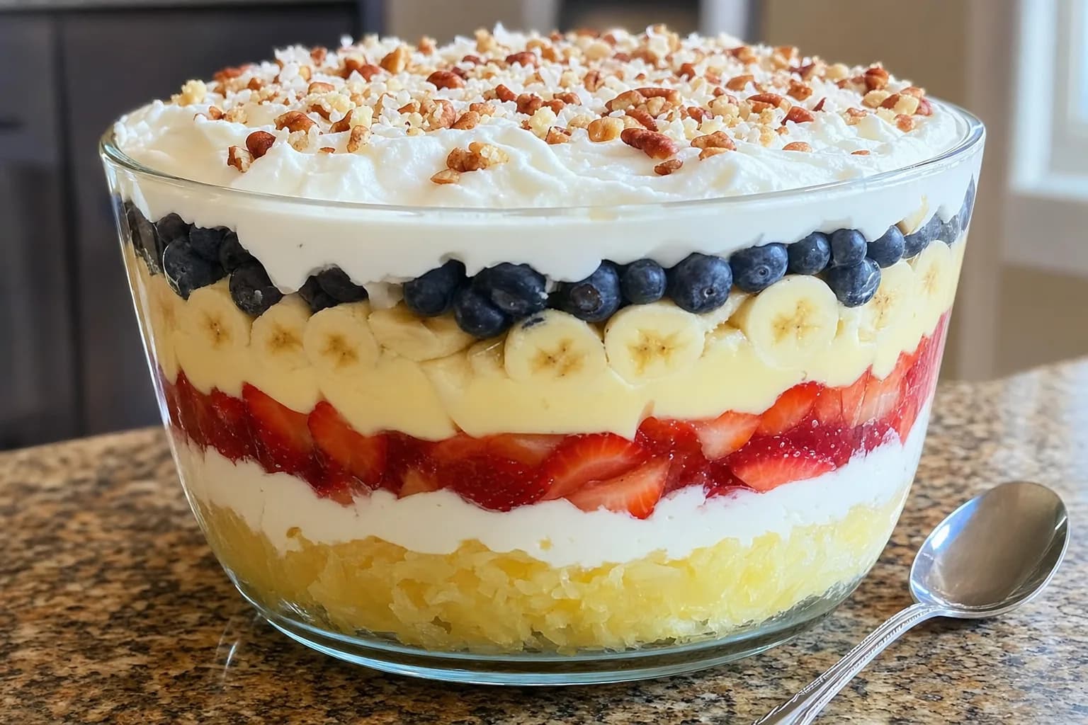 Seven Layer Salad: make ahead seven layer salad — Salads & sides recipe | Afoodrink