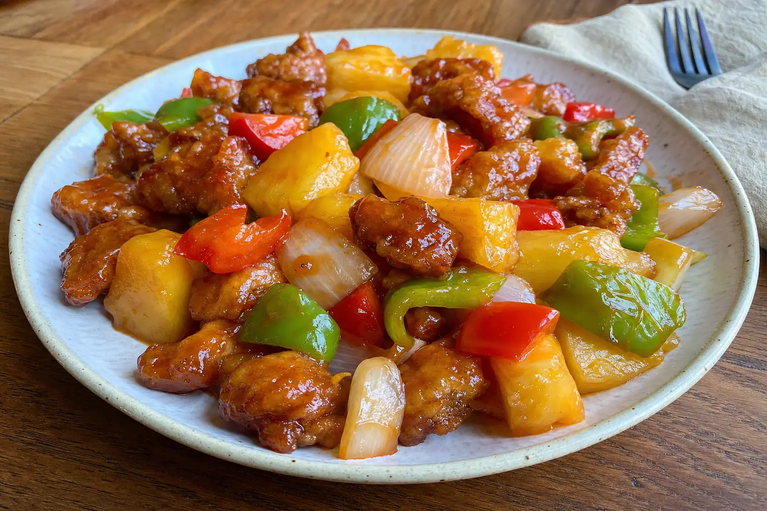 Sweet and Sour Pork: Chinese-American sweet and sour pork — Dinner recipe | Afoodrink