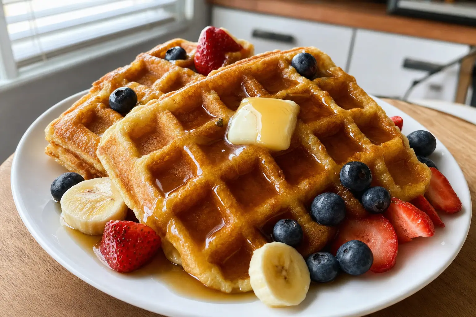 Classic Homemade Waffles: waffle — Breakfast recipe | Afoodrink