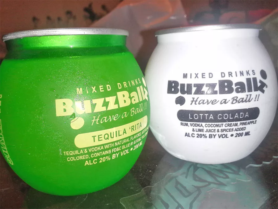 How Many can of Buzzballz To Get Drunk