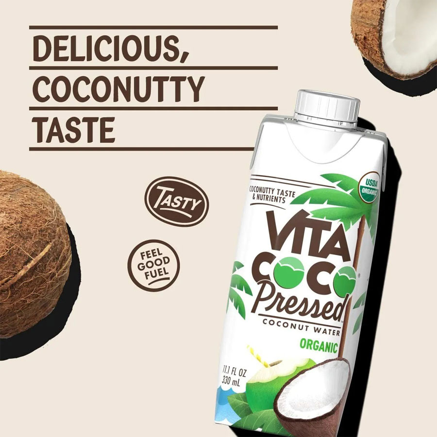 Coconut Water Shelf Life, Vita coco