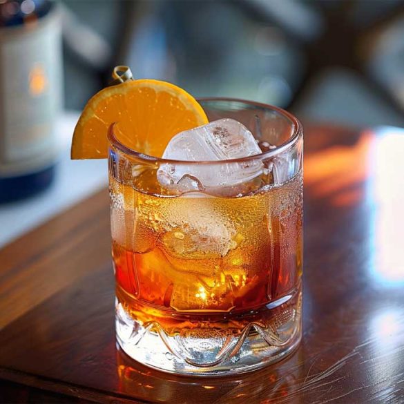 Italian Old Fashioned Cocktail