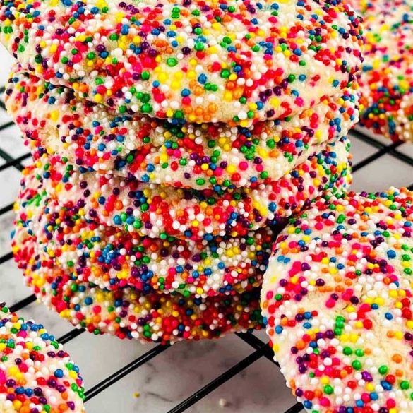 Mexican Sprinkle Cookies