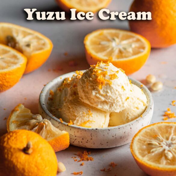 Yuzu Ice Cream Recipe Yuzu Ice Cream Recipe