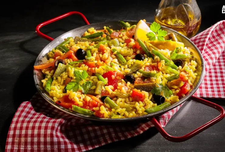 Meatless Meals Vegetable Paella